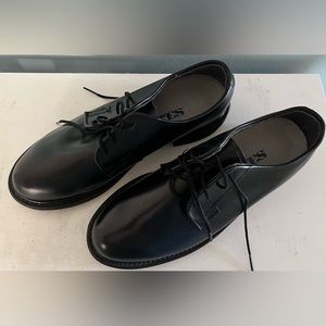 Vibram Bates Non-marking Black Dress Shoes Men-5.5/ Women 7.5